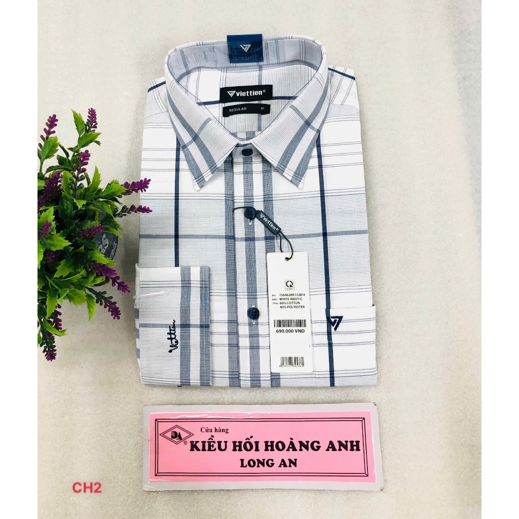 Áo Sơ Mi Nam Tay Dài VIETTIEN -KHHA CH2 - 1S6962