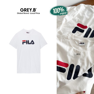 Áo Thun Fi.la Tshirt Classic Logo Oversized GREYB Unisex