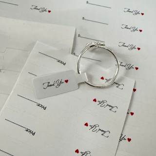 Tem ghi giá cho trang sức phụ kiện