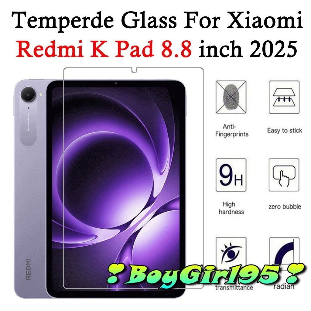 Kính Cường Lực Bảo Vệ Màn Hình Cho Xiaomi Redmi K Pad 8.8 inch 2025