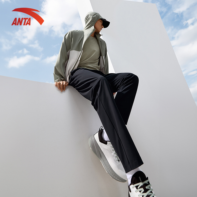 ANTA Nam Action Pants Quần thể thao len Knitted Track Pants 9525B7308