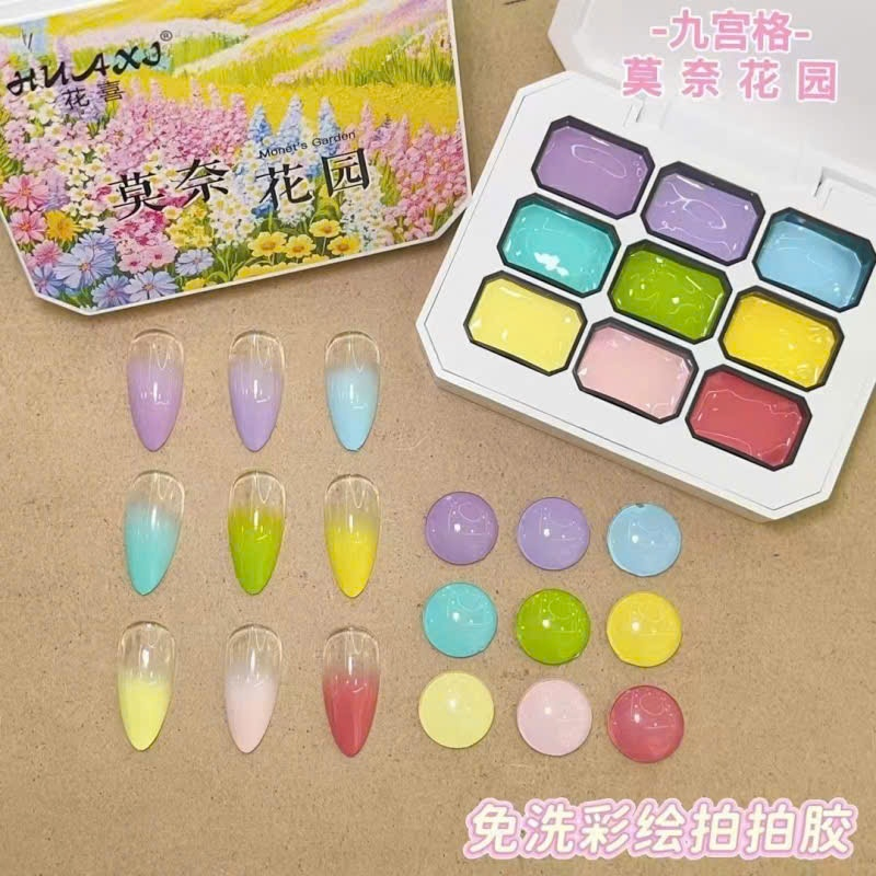 sét gel dặm omber paster 9 màu