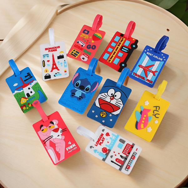 Thẻ Hành Lý Chống Thất Lạc Cho Balo/ Vali Hoặc Cho Các Bé Đi Học Siêu Cute