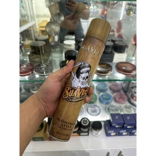 Gôm Xịt Tóc Gôm xịt giữ nếp tóc cứng SUAVECITO 400ML – Giữ Nếp Lâu Khô Nhanh, Không Bết
