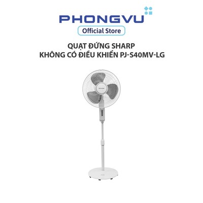 Quạt đứng Sharp không có điều khiển PJ-S40MV-LG - Bảo hành 12 tháng