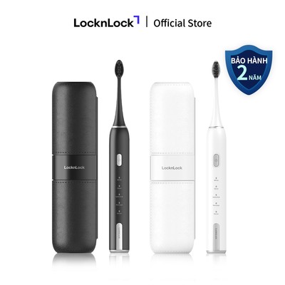 Bàn chải đánh răng điện LocknLock Electric toothbrush ENR386 5 chế độ linh hoạt kèm hộp đựng bàn chải - 2 Màu
