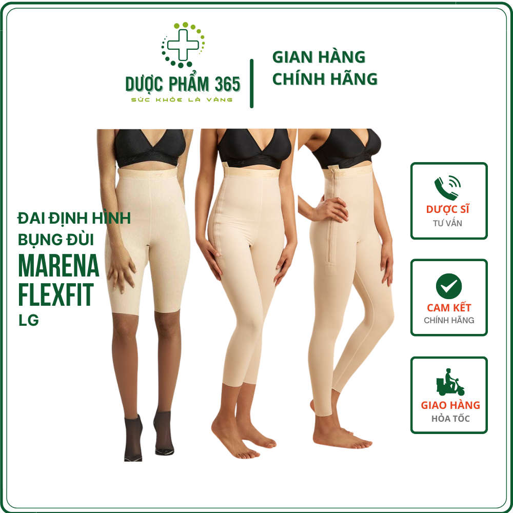 Quần định hình BỤNG-MÔNG-ĐÙI cạp cao MARENA FLEXFIT