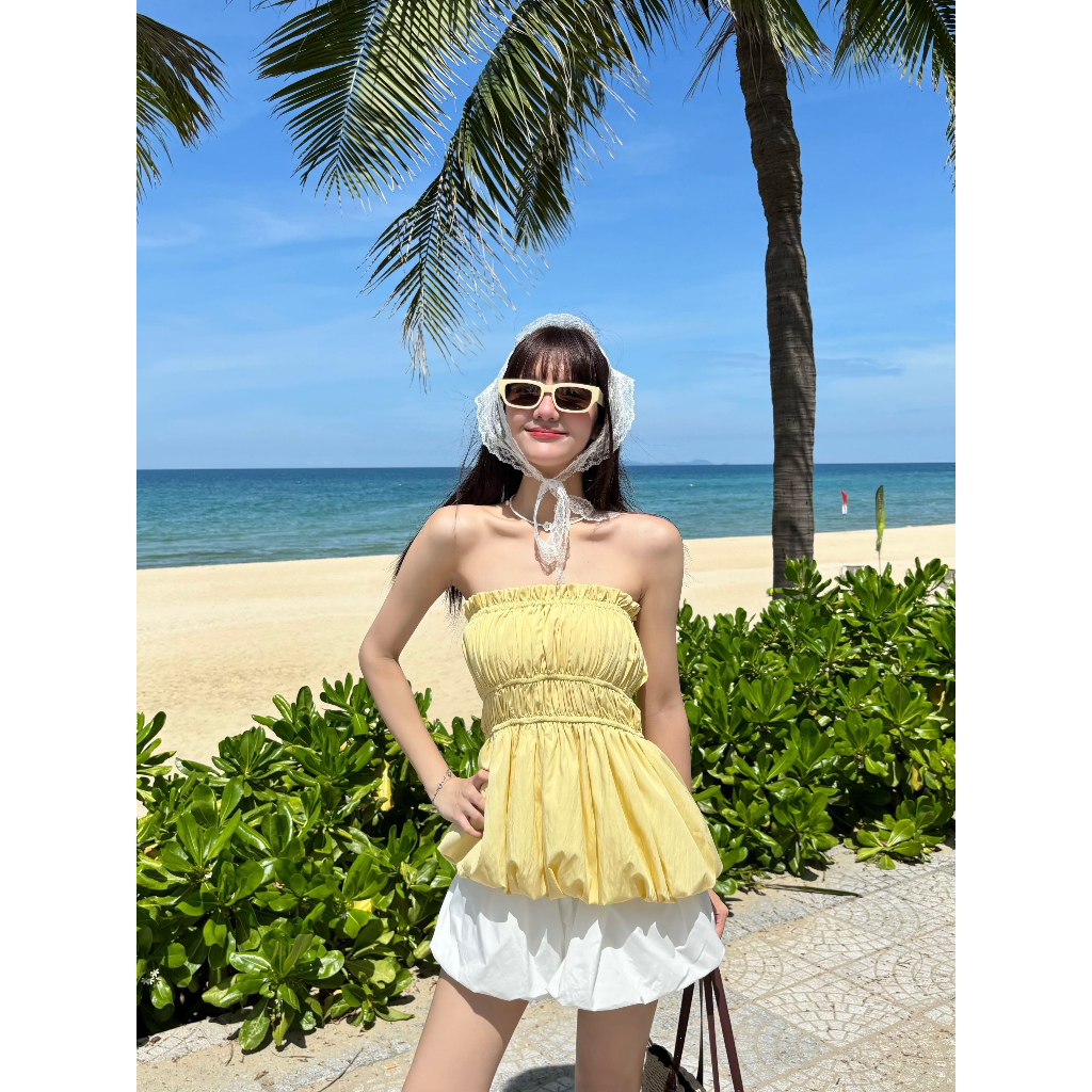 Chân Váy Bí Phồng MINHU CLOTHES Chân Váy Ngắn Lưng Chun Kèm Quần Bảo Hộ, Freesize và Bigsize [CV01] | BigBuy360 - bigbuy360.vn