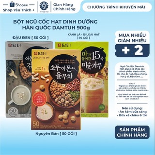    Chính Hãng   Bột Ngũ Cốc Hạt Dinh Dưỡng Organic Damtuh Hàn Quốc - 5 Bản 