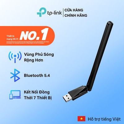 Bộ chuyển đổi Adapter USB Bluetooth 5.4 Mercusys MA550H Kết Nối Không Dây