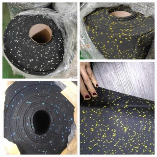  Cuộn 5 mét thảm cao su EPDM dày 2mm tập GYM Yoga  1m x 5m  