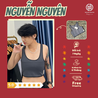 Áo Nịt Ngực Tomboy Gen Thun Không Viền Cài Hông Lót Bó Làm Nhỏ Định Hình Ngực Tập Gym Thể Thao Nữ Bigsize Nguyễn Nguyên