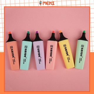 Bút Đánh Dấu Highlight, Viết Dạ Quang Nhiều Màu Pastel