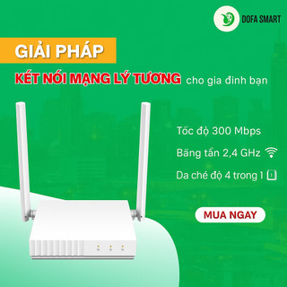 🌀 Router WiFi Thông Minh DOFA SMART – Kết Nối Ổn Định, Bảo Mật Toàn Diện!