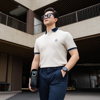 [LUXURY ITEM] Áo nam TORANO POLO KIM CƯƠNG chất liệu Mercerized Cotton cao cấp thoáng khí tối ưu GSTP643