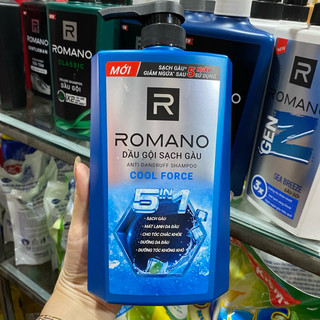 Dầu gội sạch gàu romano force 5 in 1 650g