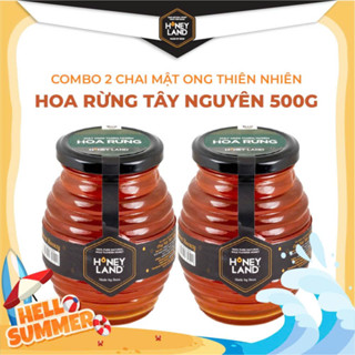 Hũ Mật Ong Hoa Rừng Tây Nguyên Honeyland 500g Mật Ong Thiên Nhiên 