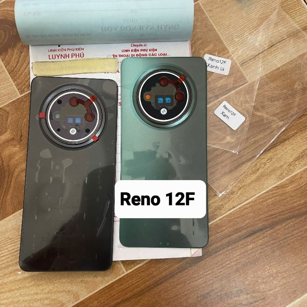 Nắp lưng oppo Reno 12F 5G,kính camera oppo reno 12F 5G