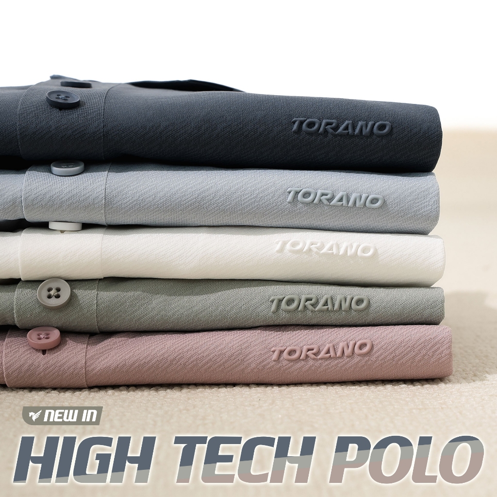 [LUXURY ITEM] Áo polo nam TORANO HIGH TECH POLO chất liệu ICEMAX – mát lạnh, mềm mịn, giữ form hoàn hảo GSTP561 GSTP301 | BigBuy360 - bigbuy360.vn