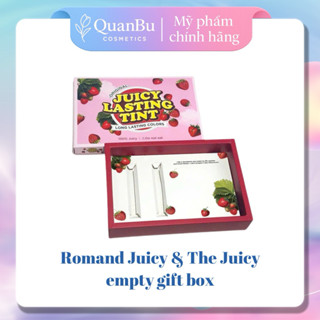 [KHÔNG KÈM SON] Vỏ Hộp Quà Đựng Son Romand Juicy & The Juicy Lasting Tint – Hộp Trái Cây