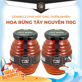  Hũ Mật Ong Hoa Rừng Tây Nguyên Honeyland 110g Mật Ong Thiên Nhiên 