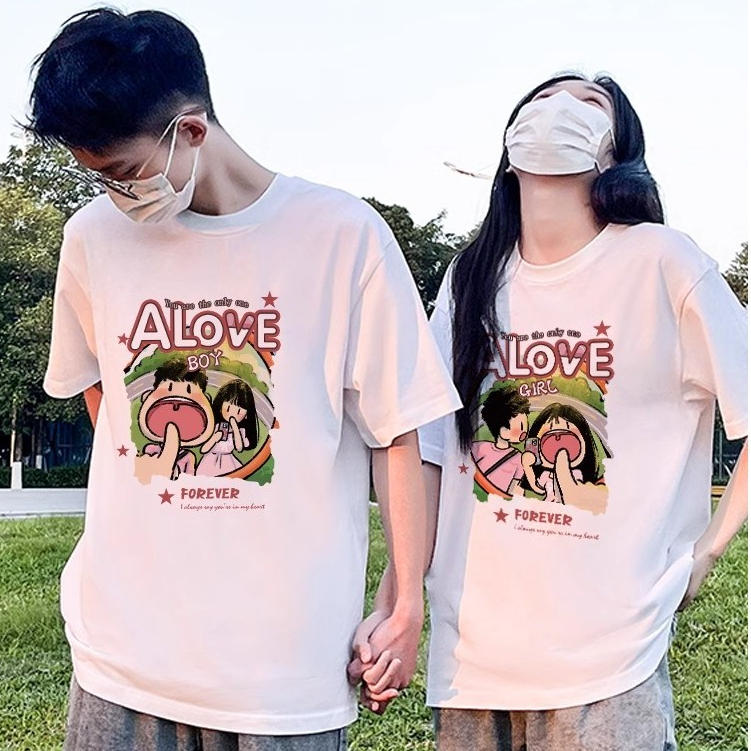 Áo thun nam nữ ngắn tay bán chạy nhất mùa hè của Alove thương hiệu địa phương