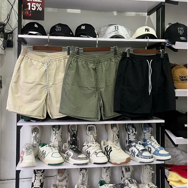 Quần Short gió code Graphy nhiều màu