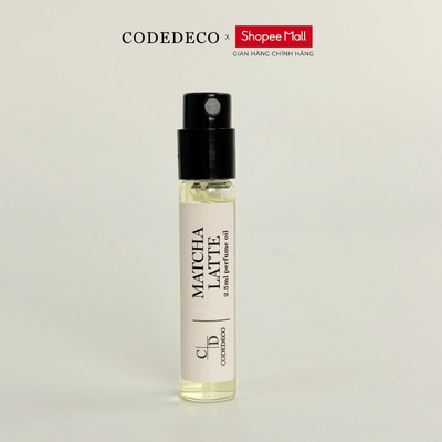 Tinh dầu thơm CODEDECO Matcha Latte 2.5ml - Vial 2.5ml