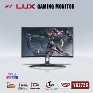 Màn hình Cong VSP VX272C Lux | 27 inch, Full HD, VA 165Hz, 1ms (Mới, BH 36T)