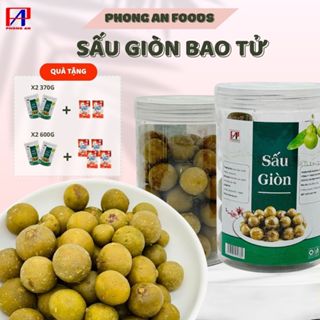 Sấu giòn chua ngọt thơm ngon Phong An Food, Đặc sản Hà Nội, đồ ăn vặt sấu giòn chính hãng