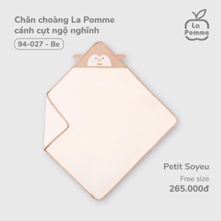  Ủ Choàng Cho Bé Chăn Choàng Đa Năng Mũ Trùm La Pomme Cho Bé Sơ Sinh 