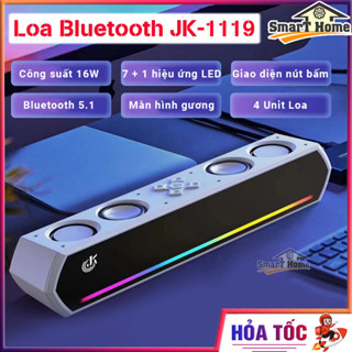 Loa Bluetooth Soundbars JK-1119 Âm Thanh Vòm Kết Nối TV, PC, Laptop, Điện Thoại - Loa Máy Tính Hiệu Ứng LED Gaming Decor