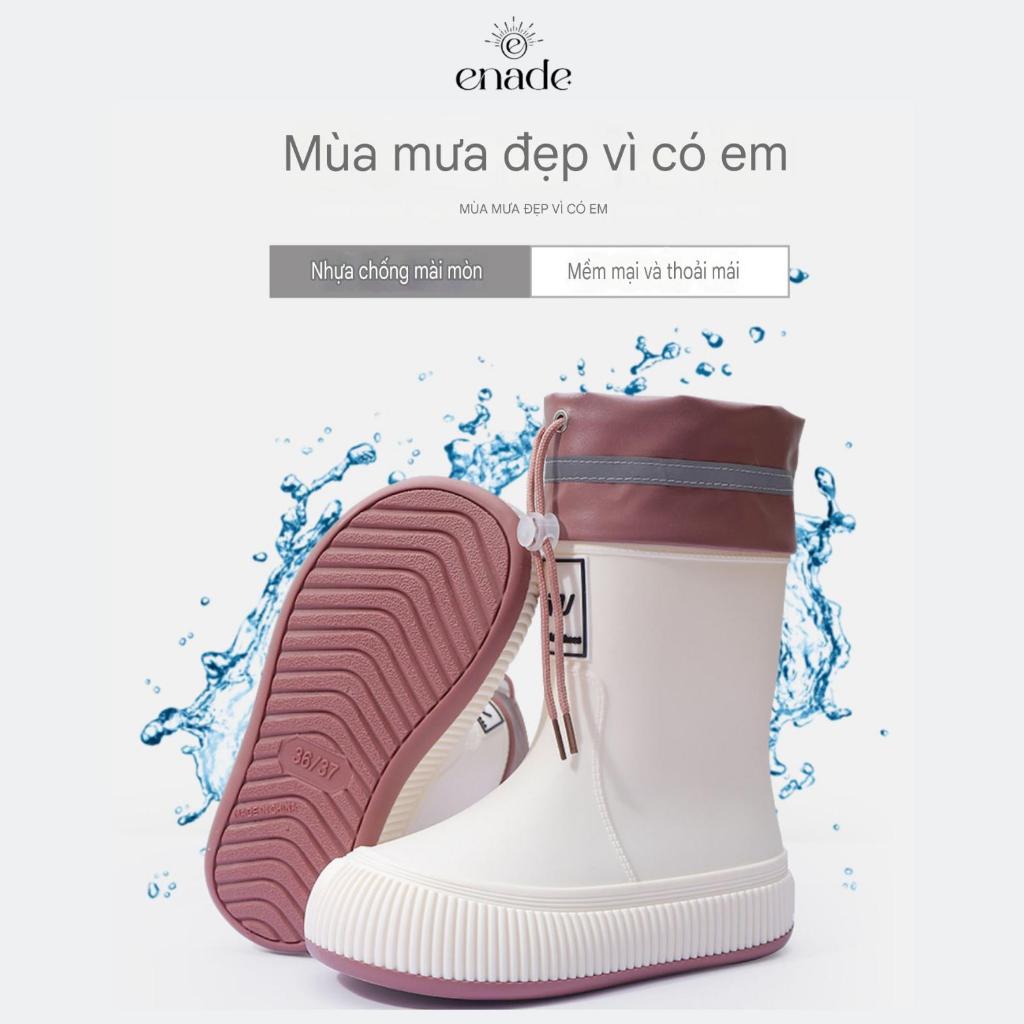 Bốt Đi Mưa Thời Trang,Chống Thấm Nước,Chống Trơn Trượt,Phù Hợp Cho Cả Nam Và Nữ
