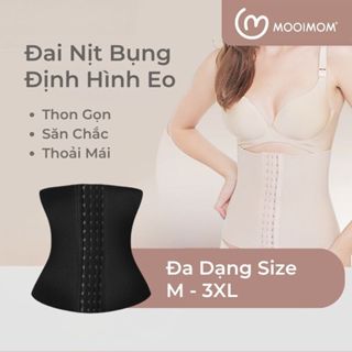 Corset dành cho bà bầu sau sinh | MOOIMOM Basic Đai nịt bụng định hình eo có nấc gài