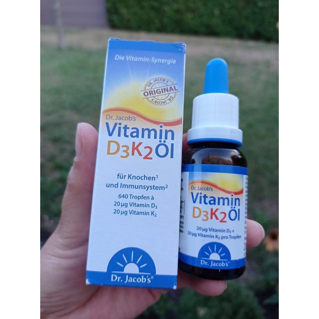 Vitamin D3K2 Ol Dr Jacob's - Hàng Đức 2Oml