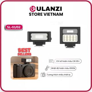 Ulanzi SL01 SL02 Camera Mini - Đèn Flash Mini Ulanzi SL01 SL02 GN8 6500K