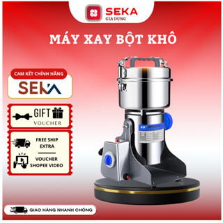 Máy xay bột khô Seka công suất 3000W đa năng xay bột mịn ngũ cốc hạt khô, xay nghiền siêu mịn