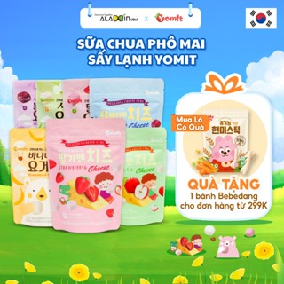 Sữa chua và Phô mai sấy lạnh Yomit cho bé từ 6 tháng gói 16g - ALADDINVINA