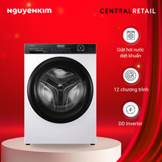 Máy giặt cửa trước Aqua Inverter 12 kg AW12-BP4959U1K(W)
