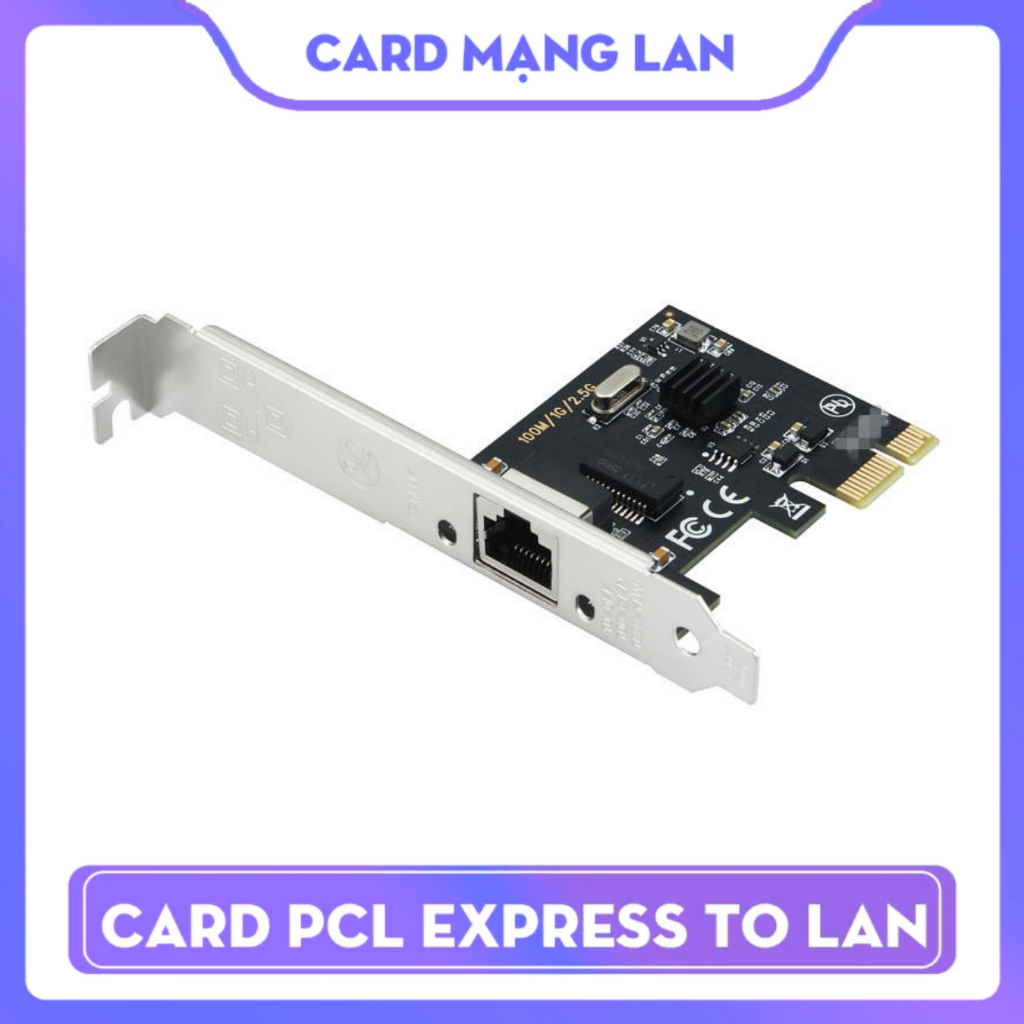 Card Mạng LAN 1X PCI Express 1 Cổng RJ45 1000Mbps