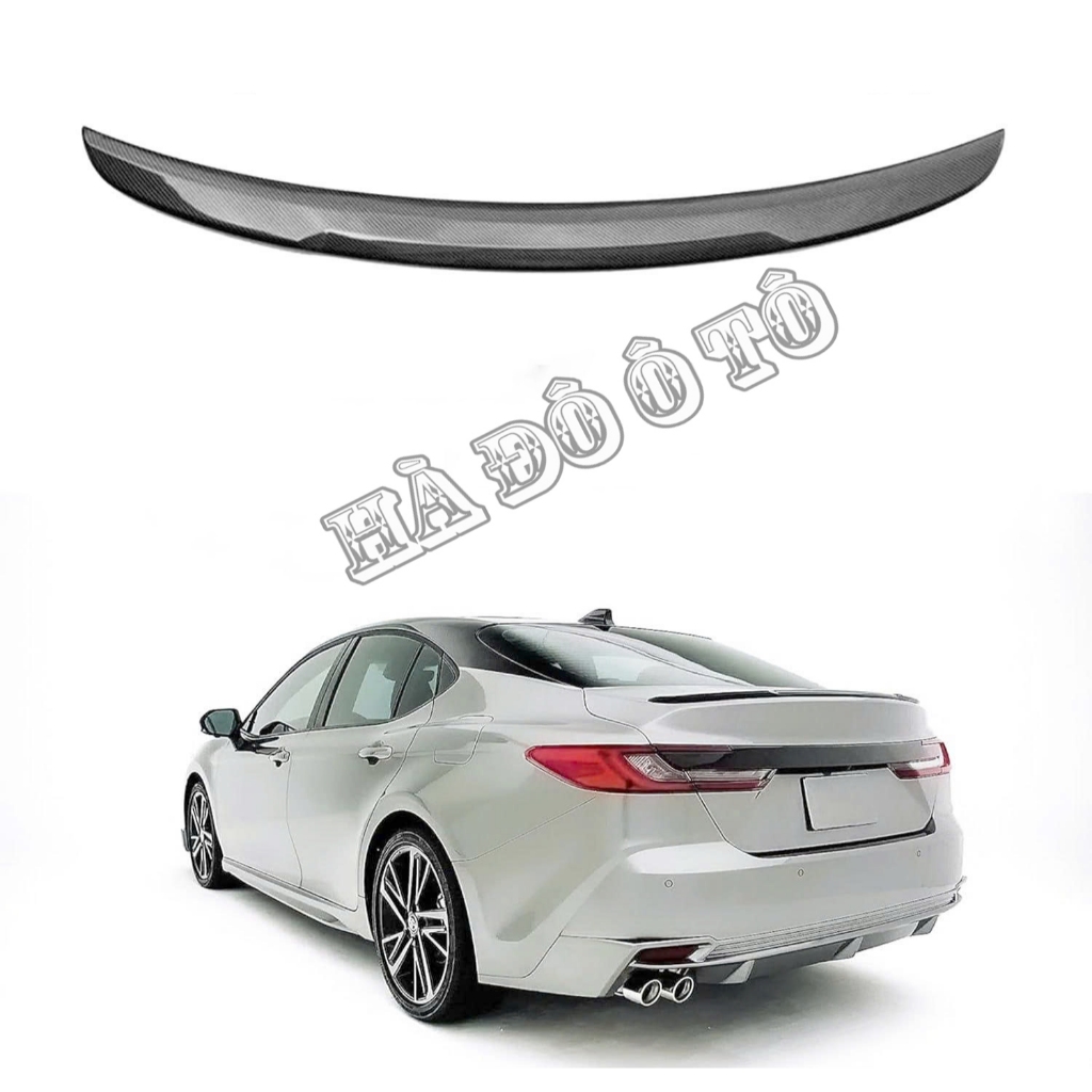 Đuôi Gió Liền Cốp Camry 2025 2026 ( Hàng Mộc Chưa Sơn ) - Cánh Gió Thể Thao Sau Cốp Toyota Camry