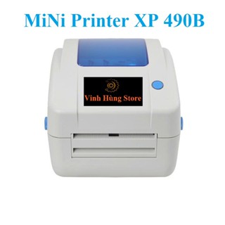  Máy in đơn hàng in vận đơn TMĐT Mini Printer XP 490B - Bảo hành 12 tháng 