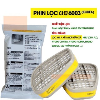 TRỌN BỘ MẶT NẠ PHÒNG ĐỘC VÀ HÓA CHẤT  6800