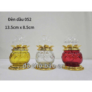  đèn dầu hoa sen đèn dầu lưu ly dâng phật 