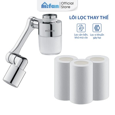 Lõi Lọc Thay Thế Đầu Lọc Nước Tại Vòi Bồn Rửa Mặt MIFAN