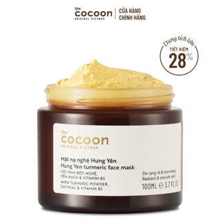 [VHL x Cocoon] Mặt nạ nghệ Hưng Yên Cocoon 100ml TẶNG Mặt nạ nghệ 100ml