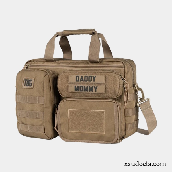 Túi Đeo Chéo Chiến Thuật Cho Nam Dùng Hằng Ngày TACTICAL BABY GEAR Deuce Diaper Bag (màu COYOTE BROW