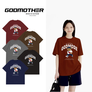 Áo Thun In Hình GODMOTHER Nam Nữ Unisex Hình In Trẻ Trung Năng Động GODMODE