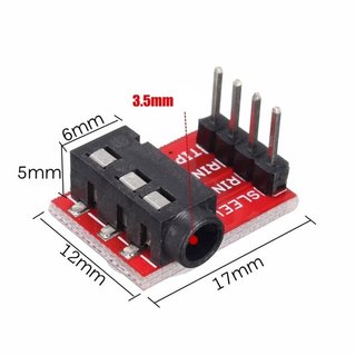 Module TRRS 3.5mm MP3 Stereo kết nối âm thanh
