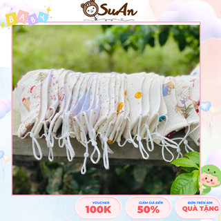Set 3c Khẩu Trang Vải Muslin Trẻ Em – Chất Liệu Cao Cấp, Thoáng Khí, Nhiều Họa Tiết – SuAn Kids